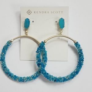 Kendar Scott Russel Hoop Earrings